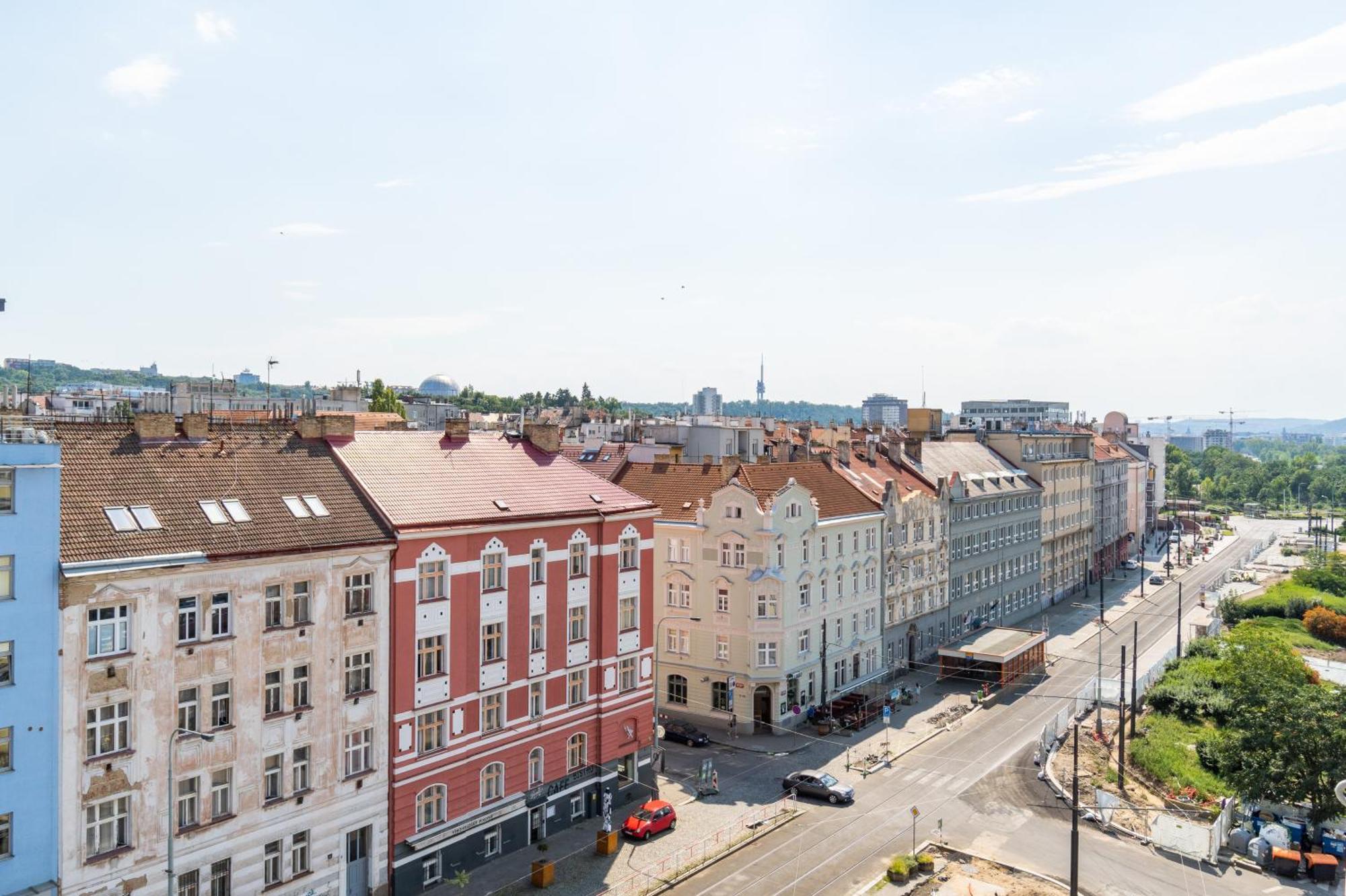 Brand New Studio Apartment # 45 With Free Parking In The City Center Прага Экстерьер фото